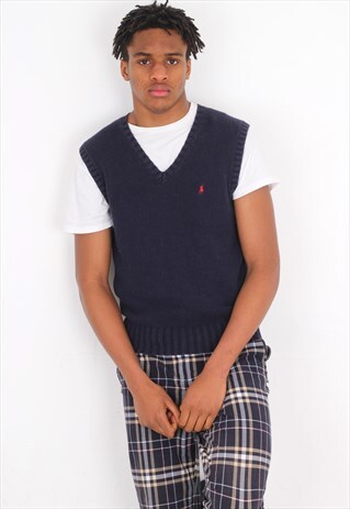 VINTAGE BLUE RALPH LAUREN JUMPER
