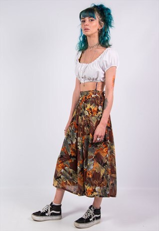 VINTAGE 90'S FLORAL FLOATY CULOTTES