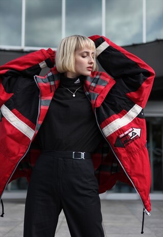 RARE VINTAGE 90'S FILA OVERSIZE FLEECE LINING JACKET