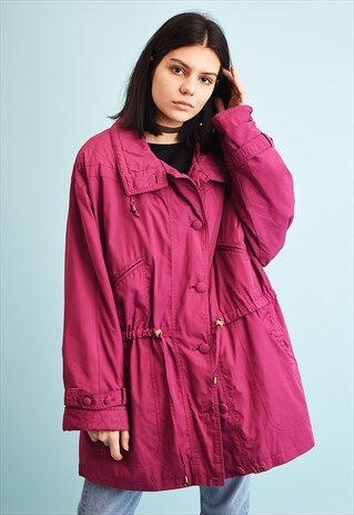 90'S RETRO ATHLEISURE JACKET MOMS PARKA