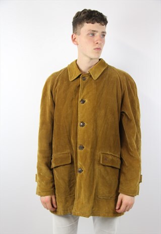 VINTAGE BURBERRY CORD LONG JACKET