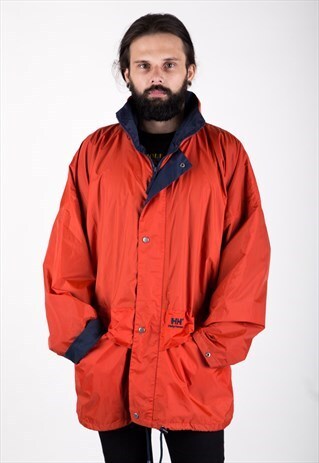 VINTAGE 90S HELLY HANSEN WINDBREAKER WATERPROOF JACKET