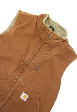 carhartt fleece lined denim shirt