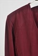 VINTAGE 90S BLOUSE IN MAROON