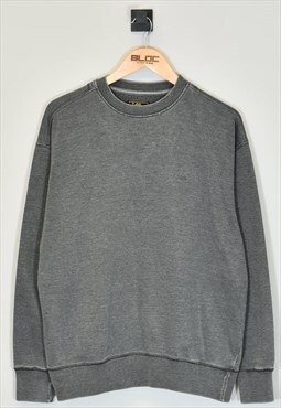 Vintage Lee Sweatshirt Grey Medium