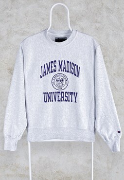 Vintage Grey Champion Reverse Weave Sweatshirt James Madison