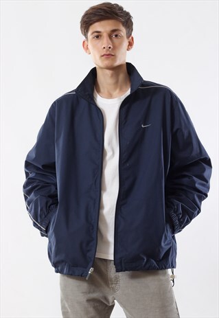 VINTAGE NIKE TRACKSUIT 90S BLUE BIG LOGO