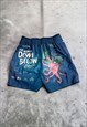 VINTAGE Y2K MOVIE SEALIFE THEMED SWIM SHORTS