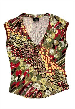 Just Cavalli chinoiserie print tshirt c. 2008