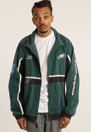 VINTAGE REEBOK PHILIDELPHIA EAGLES FESTIVAL JACKET