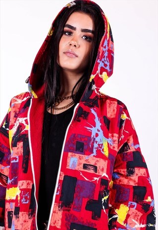 PATTERNED PADDED JACKET AWJ232