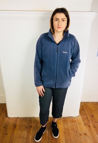 DUSTY BLUE BERGHAUS FLEECE