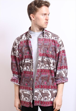 VINTAGE AZTEC NAVAJO SHIRT