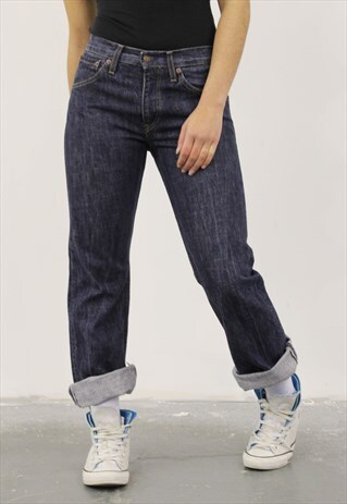 VINTAGE LEVI'S 507 BLUE MOM JEANS