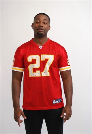 VINTAGE NFL JERSEY 27 L.JOHNSON