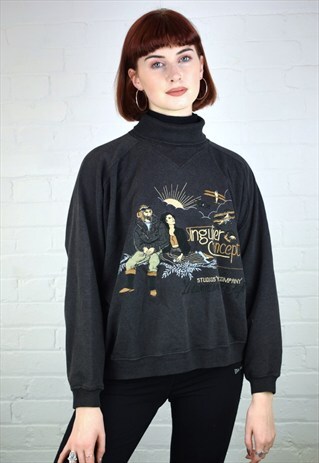 VINTAGE 90'S EMBROIDERED SWEATSHIRT