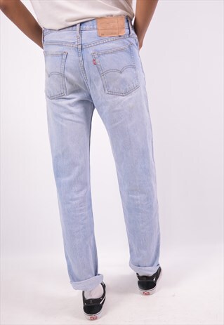 VINTAGE LEVI'S 501 JEANS STRAIGHT BLUE