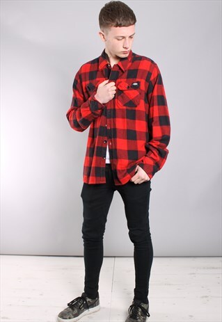 VINTAGE DICKIES LUMBERJACK FLANNEL SHIRT