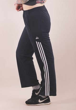 adidas blue tracksuit bottoms