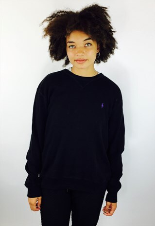 RALPH LAUREN BLACK JUMPER