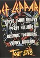 VINTAGE BLACK DEF LEPPARD BAND T-SHIRT - M