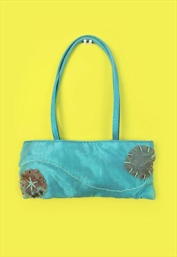 Vintage 90's Y2K Small Shoulder Party Bag Retro Satin Purse