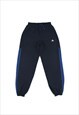 2013 Adidas Navy Lined Joggers, Blue Stripes 30x31
