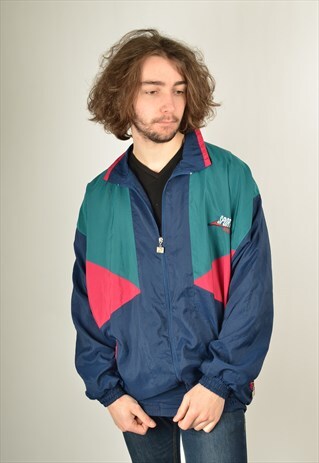 VINTAGE SHELL JACKET FESTIVAL 80'S