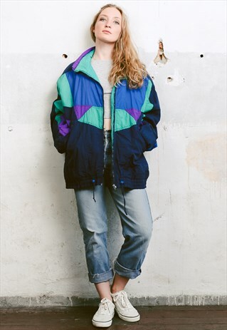 VINTAGE 80S WINDBREAKER JACKET