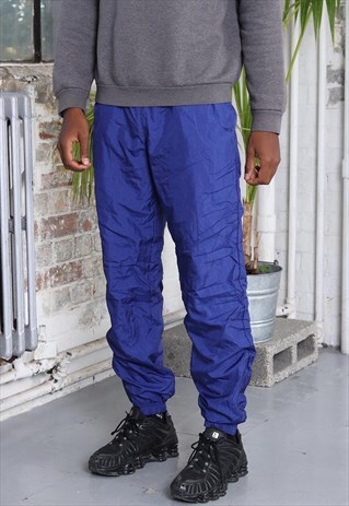VINTAGE SERGIO TACCHINI JOGGERS TROUSERS LOGO PURPLE