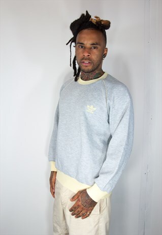 ADIDAS GREY VINTAGE SWEATSHIRT