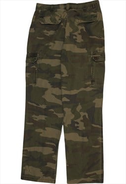 Vintage 90's Mossissie Trousers / Pants Camo Straight Leg