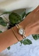 Vintage Womens Gold Silver Two Tone Lorus Quartz Watch