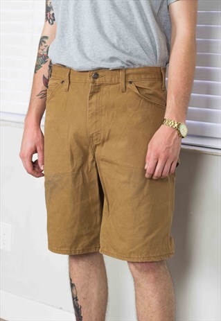 VINTAGE DICKIES SHORTS LOGO 90S 34W 18.4