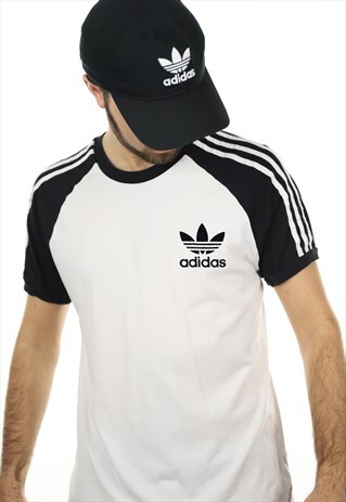 VINTAGE ADIDAS ORIGINALS EUROPA T SHIRT WHITE