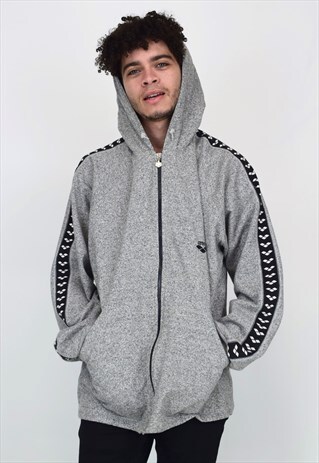 VINTAGE 90'S GREY ARENA HOODIE