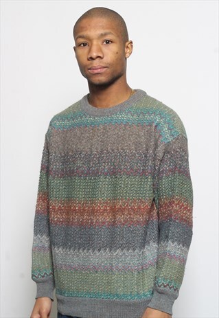 VINTAGE MISSONI KNIT WOOL JUMPER