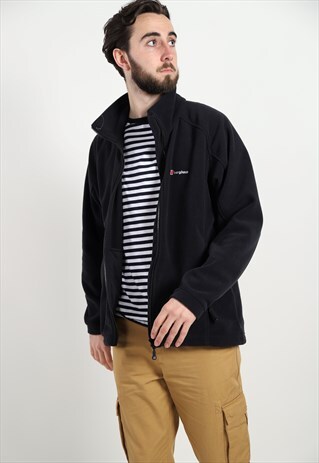 VINTAGE BERGHAUS FLEECE BLACK