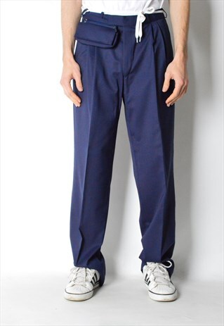 VINTAGE 60S NAVY BLUE PANTS