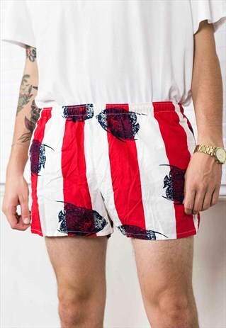 VINTAGE NAUTICA SWIMMING SHORTS LOGO 90S XL 5.8