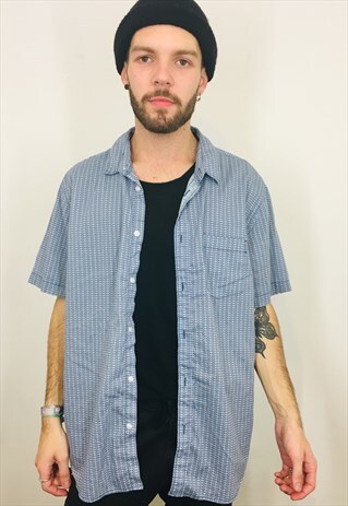 VINTAGE 90S PRINT PATTERN SHIRT