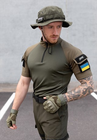 T-SHIRT TACTICAL COMBAT KHAKI