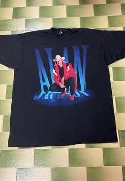 Vintage 90s 1995 Alan Jackson T-Shirt Country Music