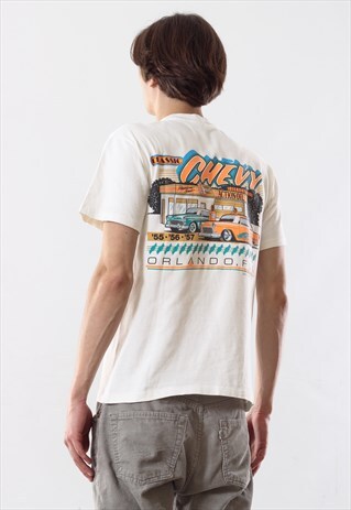 1993 VINTAGE MENS CLASSICS CHEVY GRAPHIC TEE T SHIRT