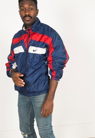 VINTAGE 80S USA NIKE SHELL SPORT JACKET / S0170