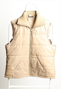 Steve Ketell Vintage Quilted Gilet Olive