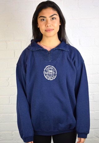 VINTAGE 90'S 1/4 ZIP SWEATSHIRT