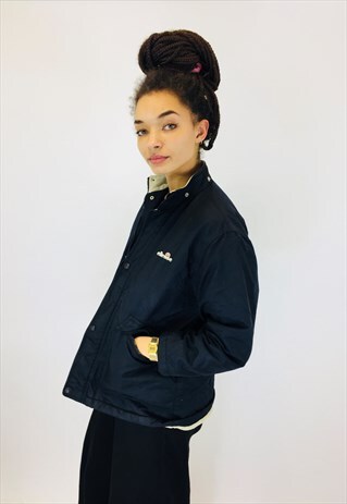 VINTAGE ELLESSE FLEECE LINED COAT