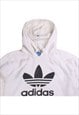 VINTAGE 90'S ADIDAS HOODIE SPELLOUT PULLOVER