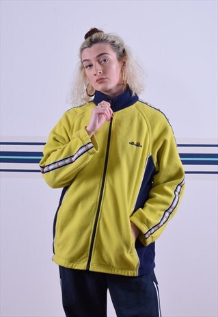 YELLOW ELLESSE EMBROIDERED FLEECE